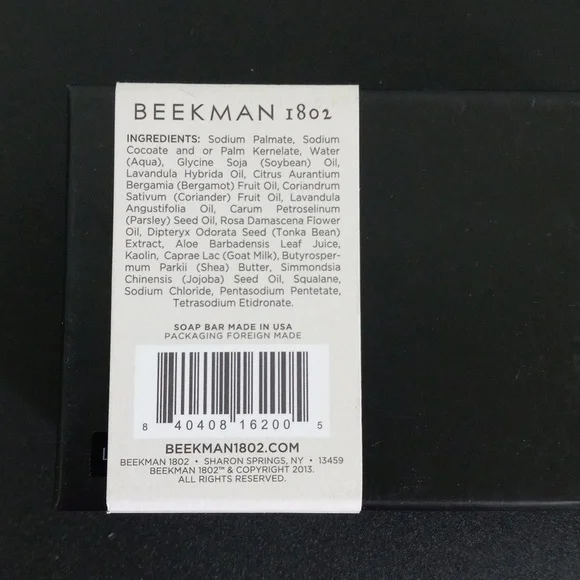 NWT BEEKMAN 1805 HELLO SUNSHINE AFTER THE SUN BAR ALOE SOAP - Picture 3 of 4